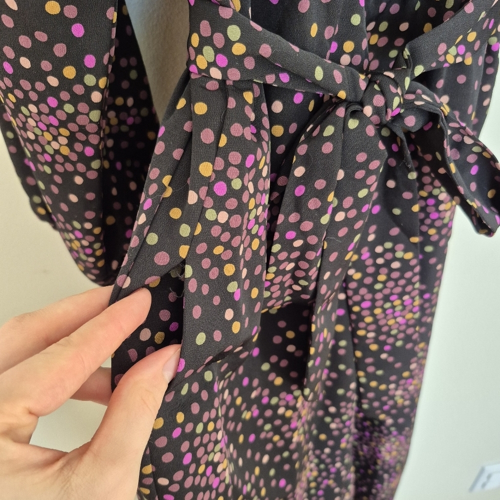 Kate Spade New York Women's Pink Polka Dot Jumpsuit Size 2 - Picture 4 of 8